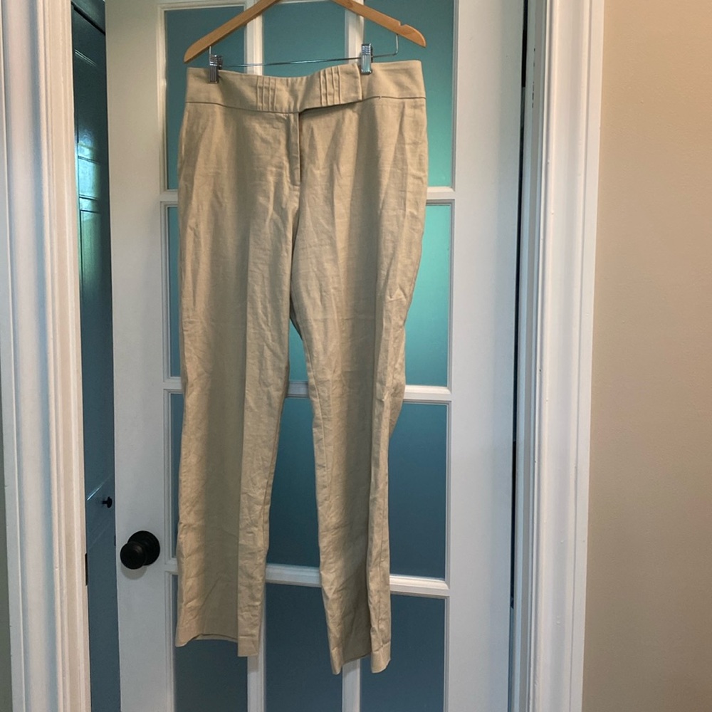 Vintage linen blend pants